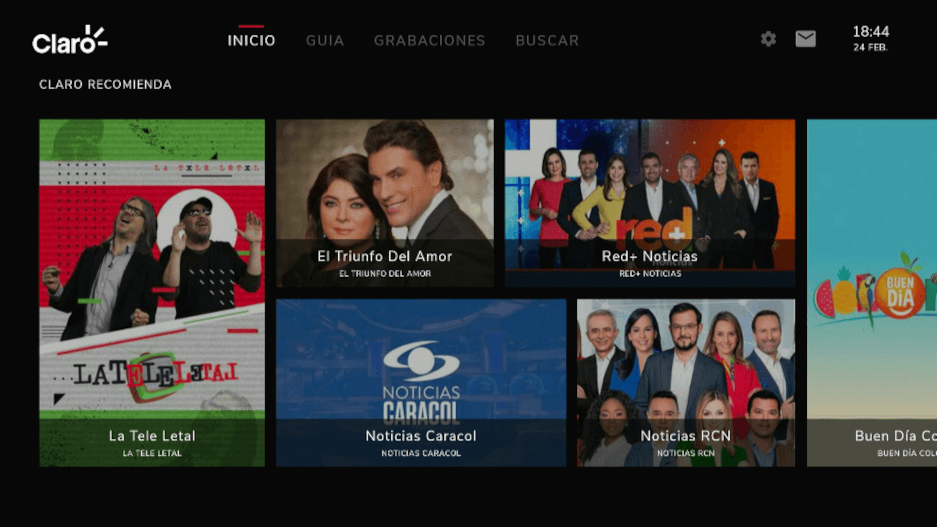 OpenTV cross-platform streaming experience showing content discovery and playback patterns for web, mobile, and television